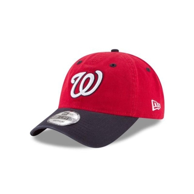 Washington Nationals Gorra | New Era MLB Core Fit Alt 2 49forty Fitted Cap Mexico - Rojos